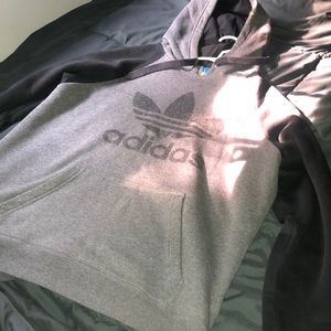 Grey Adidas Hoodie